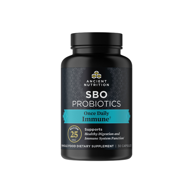 Ancient Nutrition SBO Probiotics Immune Once Daily - front