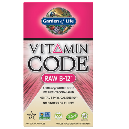 Vitamin Code RAW B-12, 30 Capsules