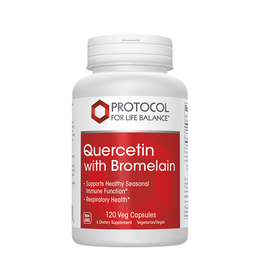Quercetin with Bromelain, 120 Capsules , Brand_Protocol for Life Balance capsules Form_Capsules Requires Consultation Size_120 Capsules