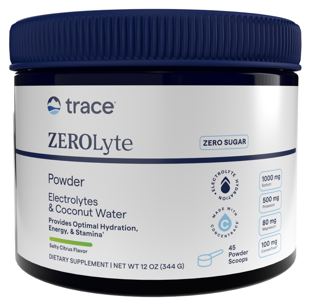 ZEROLyte Electrolytes & Coconut Water Powder, Salty Citrus, 344 g Powder