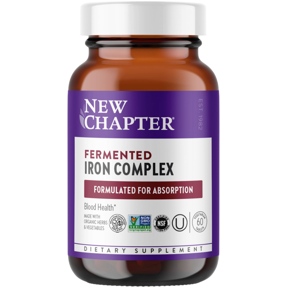 Fermented Iron Complex, 60 tablets