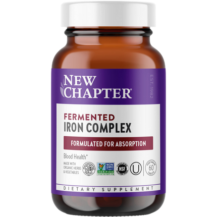 Fermented Iron Complex, 60 tablets