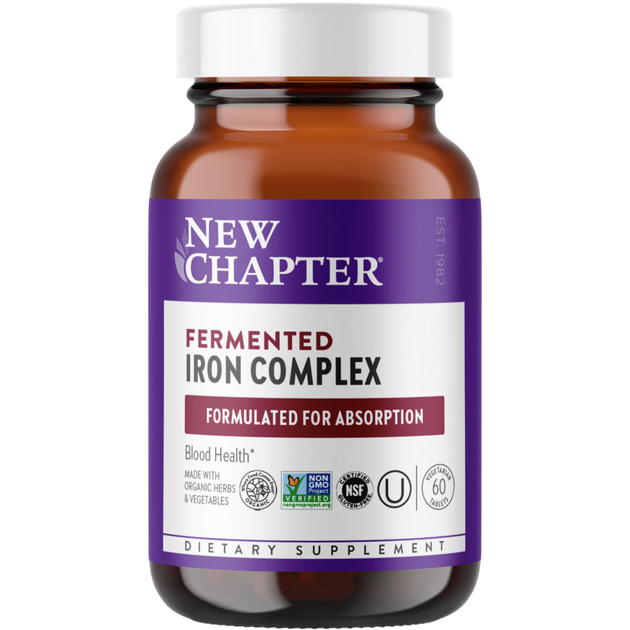 Fermented Iron Complex, 60 tablets , Form_Tablets