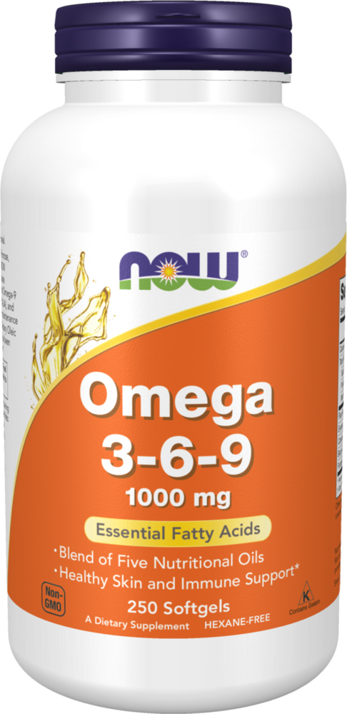 Omega 3-6-9 1000mg, 250 softgels