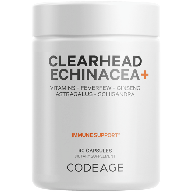Clearhead Echinacea - Immune Support, 90 Capsules