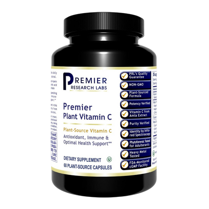 Premier Plant Vitamin C, 60 Capsules , Brand_Premier Research Labs capsules Form_Capsules Requires Consultation Size_60 Capsules