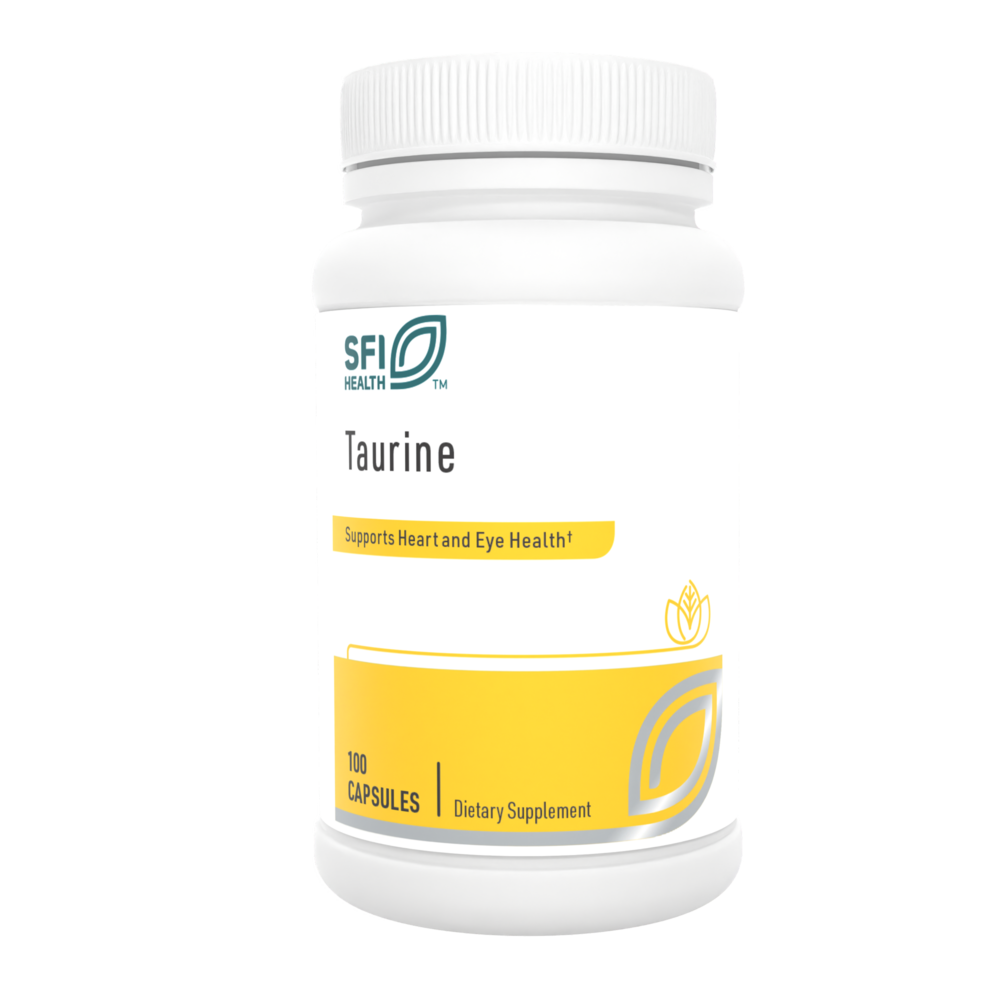 Taurine, 100 Capsules