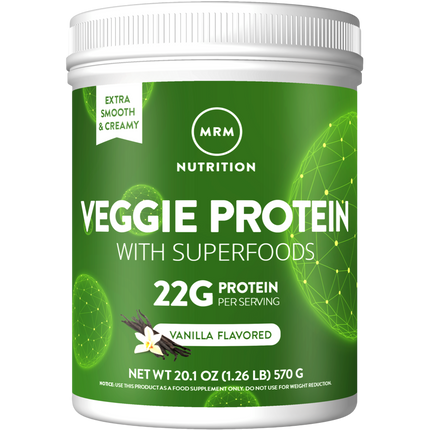 Veggie Protein Vanilla, 570 Grams