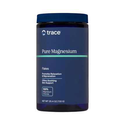 Magnesium Flakes, 720 g Powder , Brand_Trace Minerals Form_Powder Size_720 g