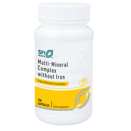 Multi-Mineral Complex w/o iron, 100 Capsules
