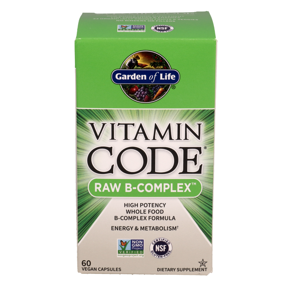 Vitamin Code® RAW B-Complex, 60 Vegan Capsules