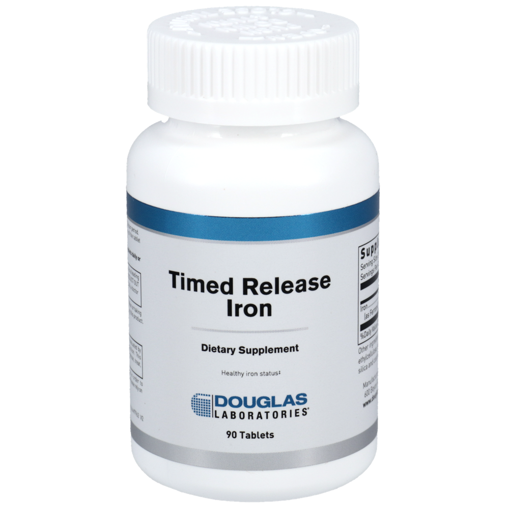 Timed Release Iron, 90 Tablets