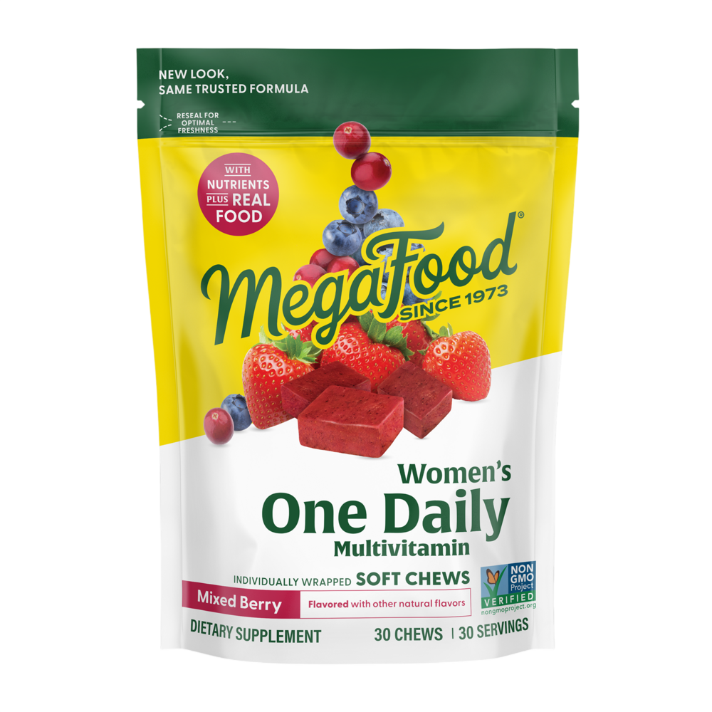 Women's One Daily Multivitamin Soft Chews - Mixed Berry Flavor, 30 Chewable Tablets