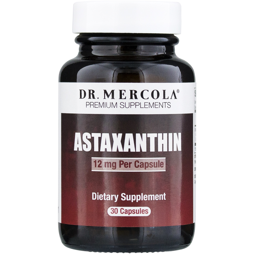 Astaxanthin 12mg, 30 Capsules