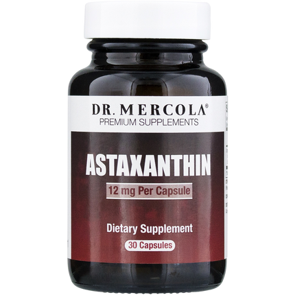 Astaxanthin 12mg, 30 Capsules