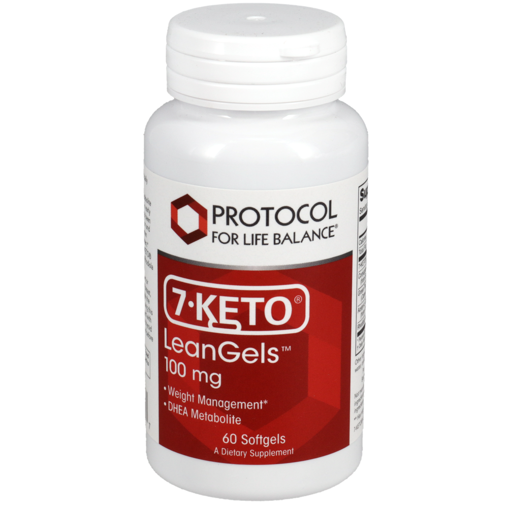 7-Keto LeanGels 100mg, 60 Softgel Capsules , Brand_Protocol for Life Balance Form_Softgels Requires Consultation Size_60 Softgel Capsules softgels