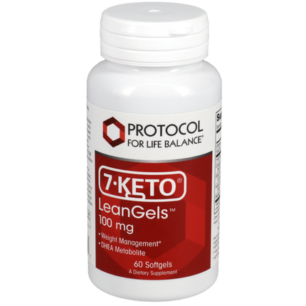 7-Keto LeanGels 100mg, 60 Softgel Capsules , Brand_Protocol for Life Balance Form_Softgels Requires Consultation Size_60 Softgel Capsules softgels
