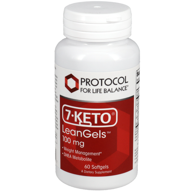 7-Keto LeanGels 100mg, 60 Softgel Capsules , Brand_Protocol for Life Balance Form_Softgels Requires Consultation Size_60 Softgel Capsules softgels
