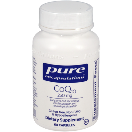 CoQ10 250mg, 60 Capsules , Brand_Pure Encapsulations Form_Capsules Requires Consultation Size_60 Capsules