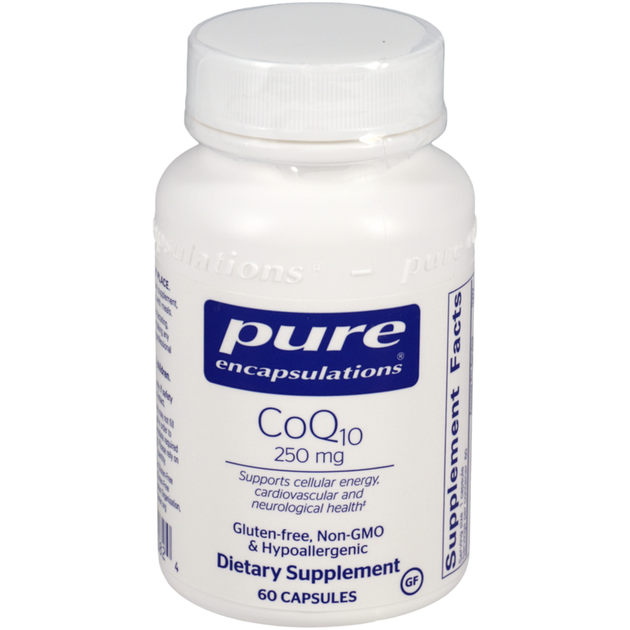 CoQ10 250mg, 60 Capsules , Brand_Pure Encapsulations Form_Capsules Requires Consultation Size_60 Capsules
