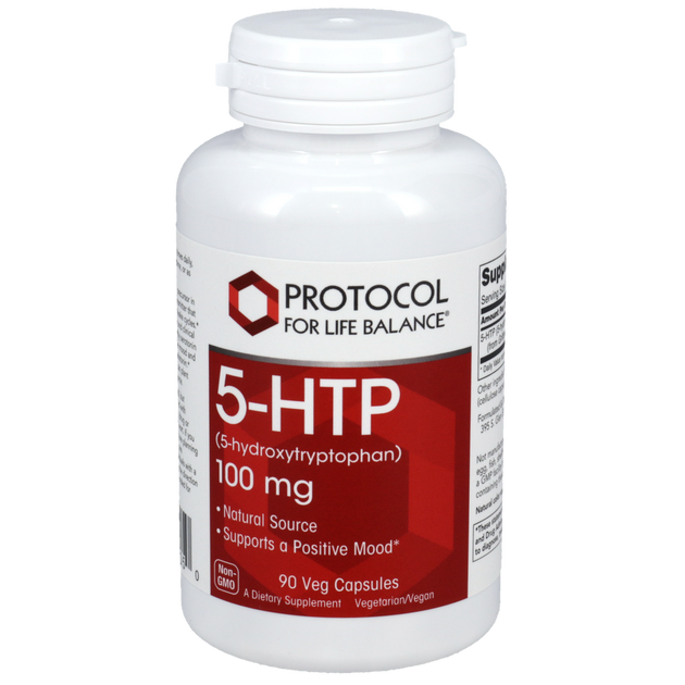 5-HTP 100mg, 90 Capsules , Brand_Protocol for Life Balance capsules Form_Capsules Requires Consultation Size_90 Capsules