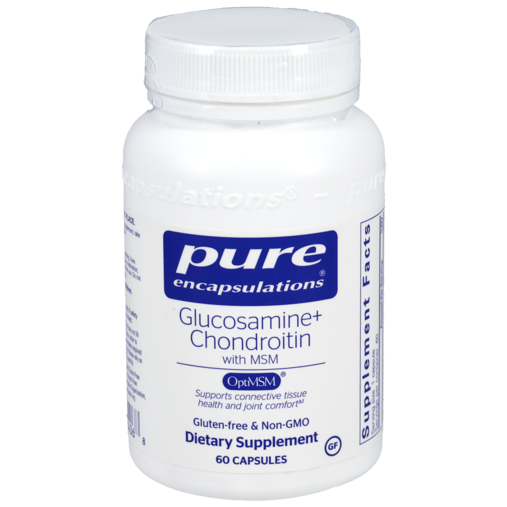 Glucosamine Chondroitin with MSM, 60 Capsules , Brand_Pure Encapsulations caps Emersons Form_Capsules Requires Consultation Size_60 Capsules