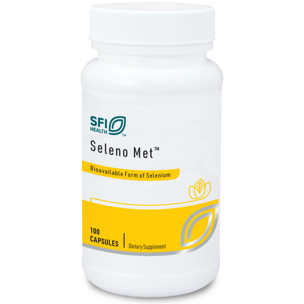 Seleno Met (Selenium) 200mcg, 100 Capsules