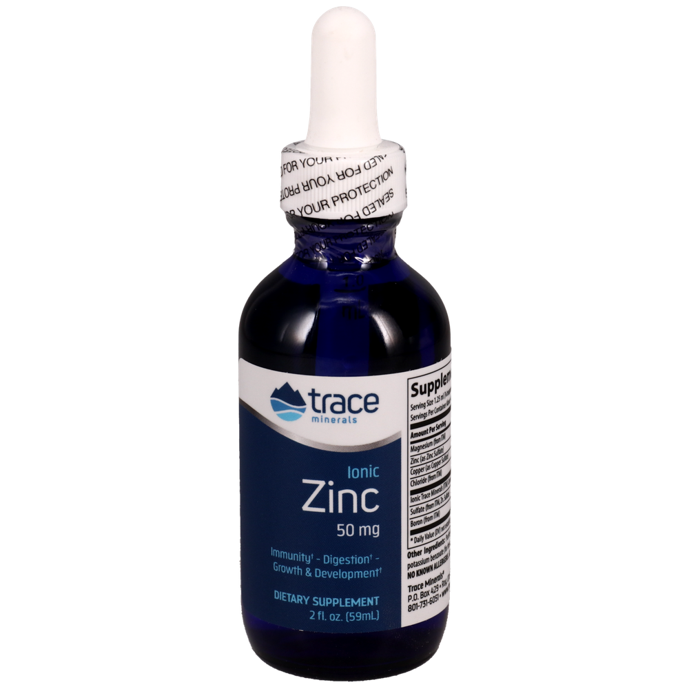 Liquid Ionic Zinc 50mg, 59 mL Liquid