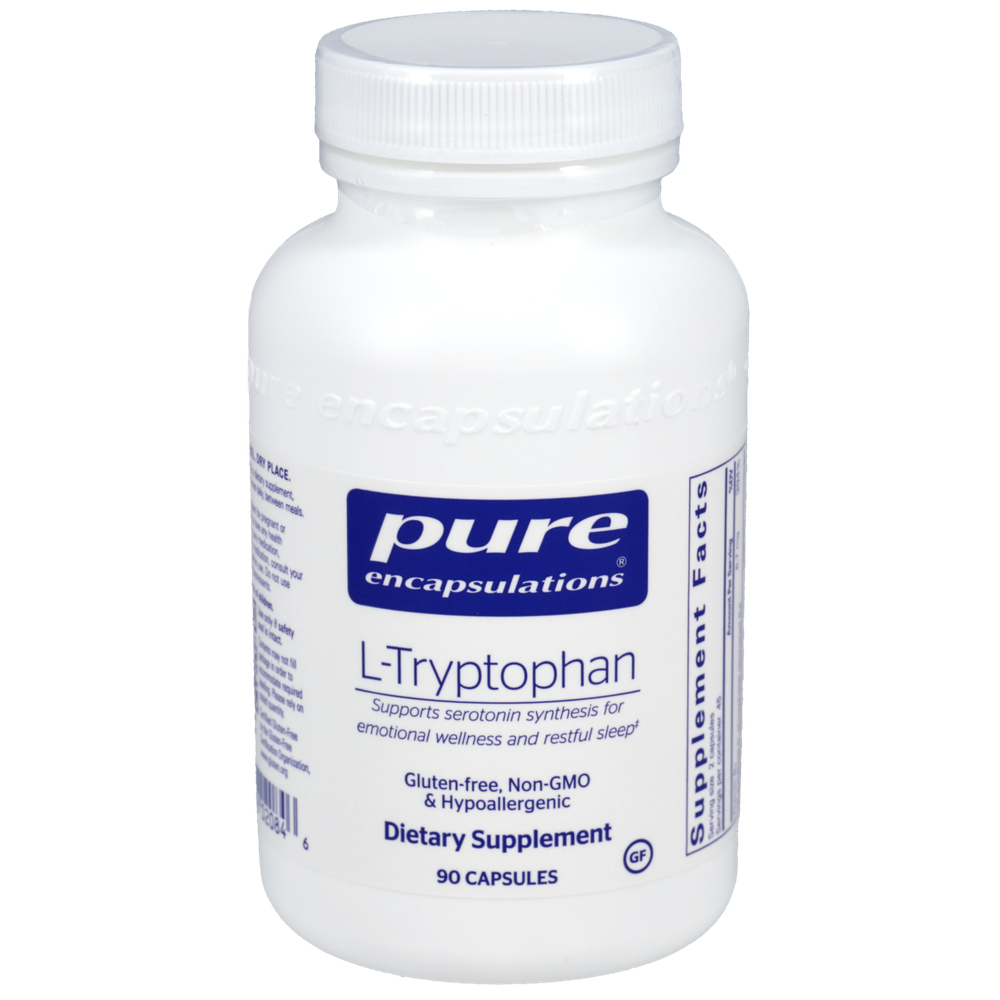 L-Tryptophan, 90 Capsules , Brand_Pure Encapsulations caps Emersons