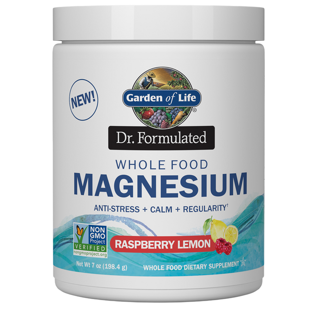 Dr. Formulated Whole Food Magnesium Raspberry-Lemon, 198.4 g
