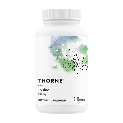 Thorne L-Lysine - 60 Vegcaps , amino acids caps immune support lysine supplements Thorne