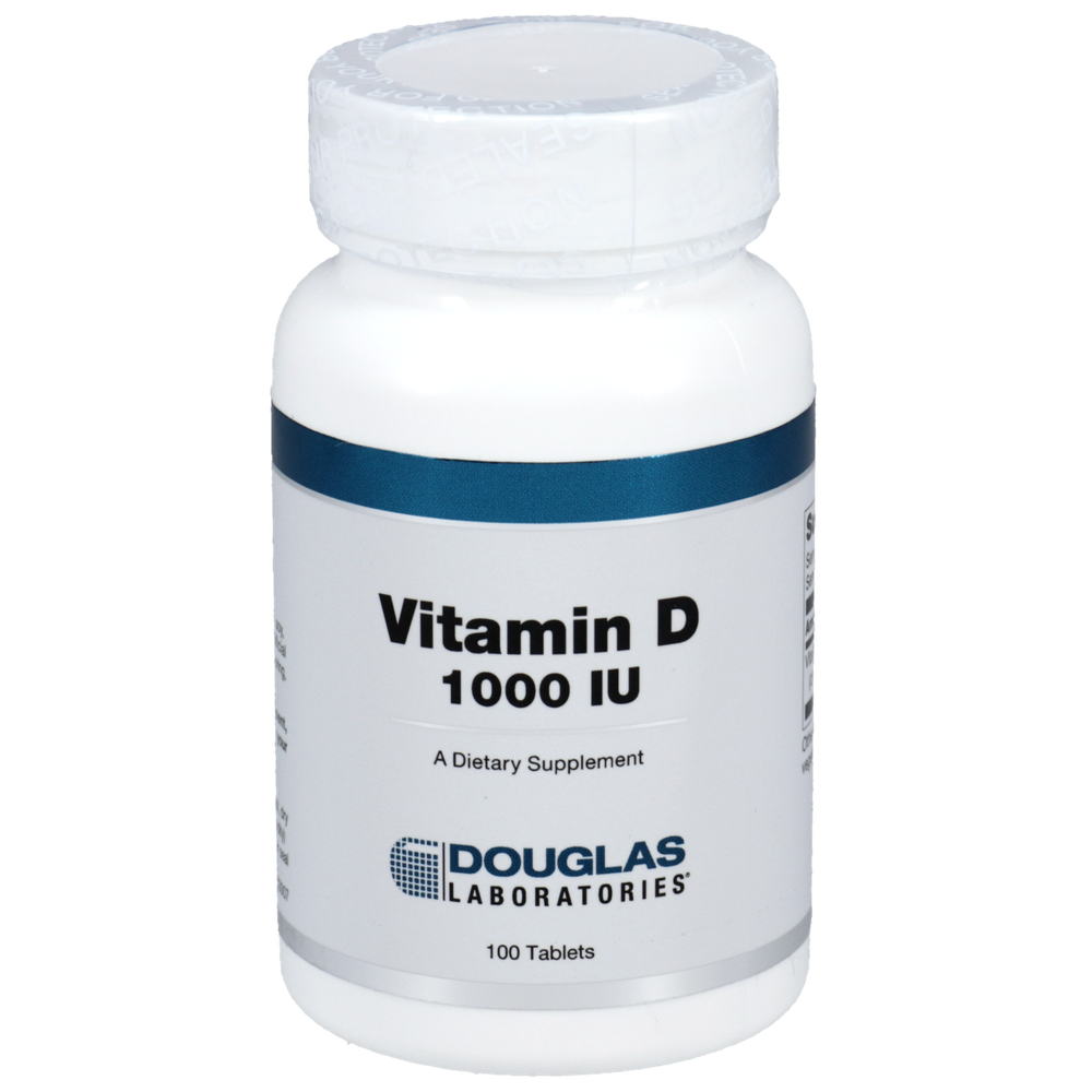 Vitamin D 1000 IU, 100 Tablets