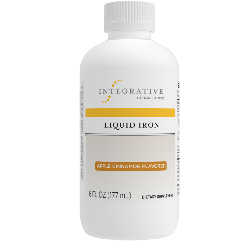 Liquid Iron Apple Cinnamon Flavor, 177 mL
