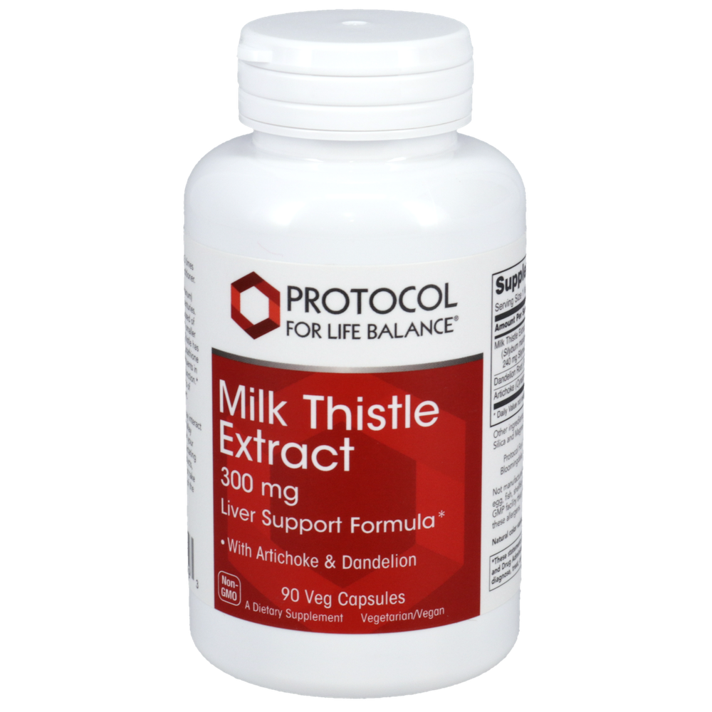 Milk Thistle Extract 300mg, 90 Capsules