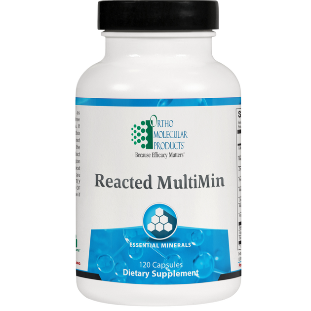 Reacted Multimin, 120 capsules , Brand_Ortho Molecular caps Form_Capsules Requires Consultation Size_120 Caps