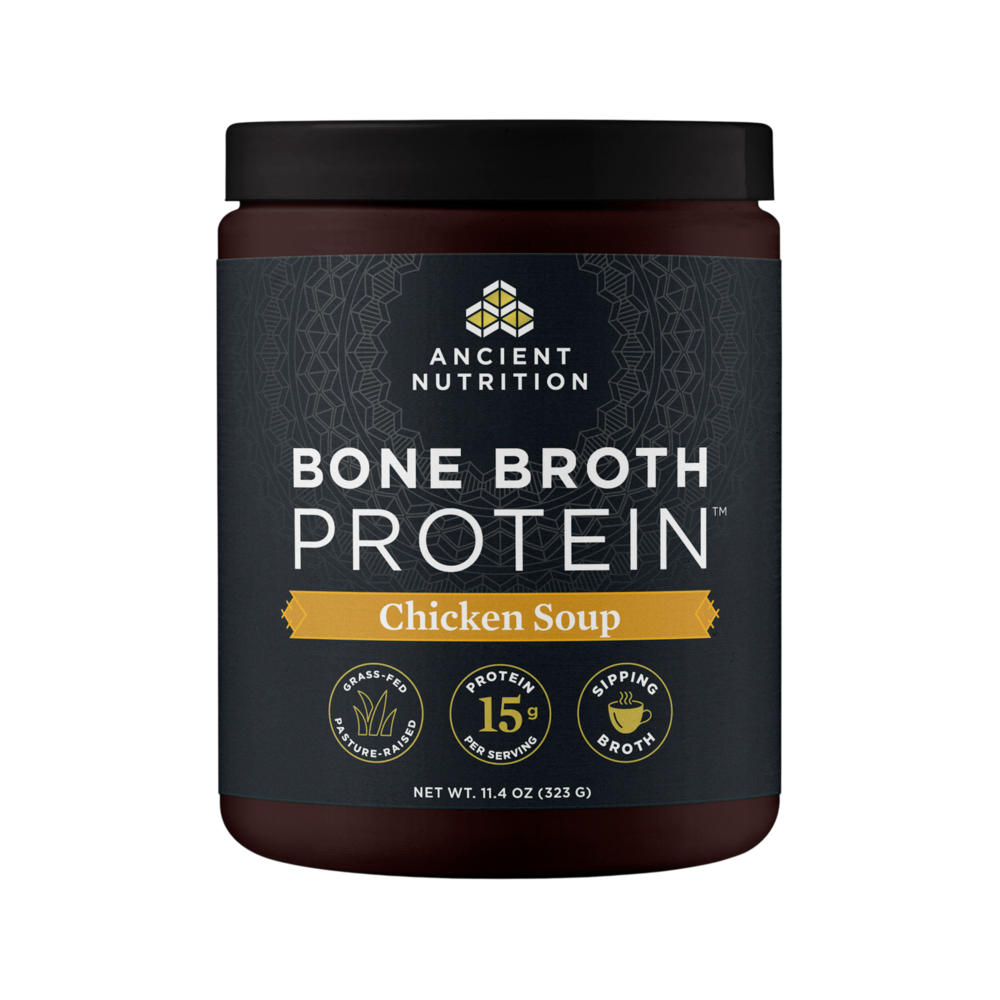 Ancient Nutrition Bone Broth Protein Chicken Soup - front