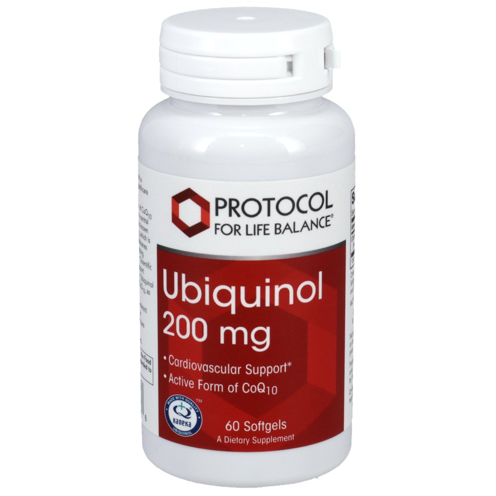 Ubiquinol 200mg, 60 Softgels , Brand_Protocol for Life Balance Form_Softgels Requires Consultation Size_60 Softgels softgels