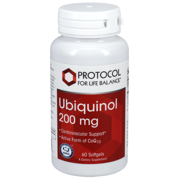 Ubiquinol 200mg, 60 Softgels , Brand_Protocol for Life Balance Form_Softgels Requires Consultation Size_60 Softgels softgels