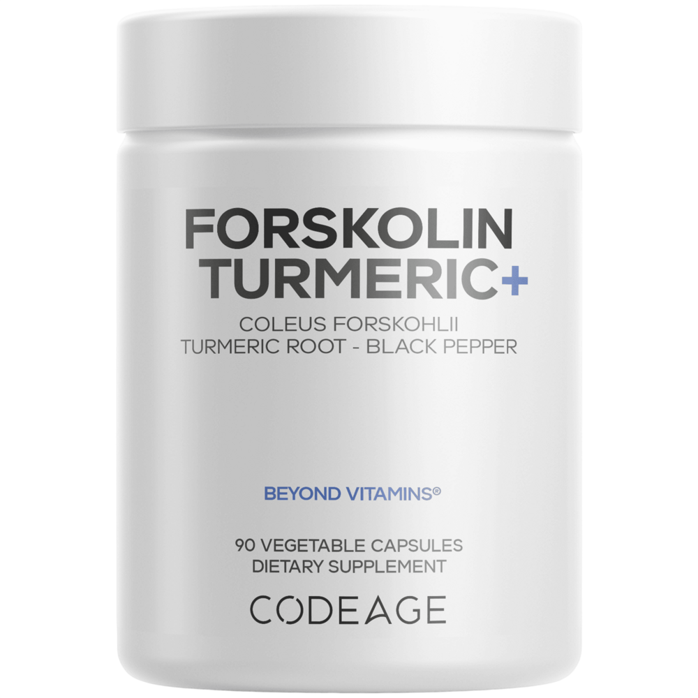 Forskolin Turmeric+, 90 Capsules