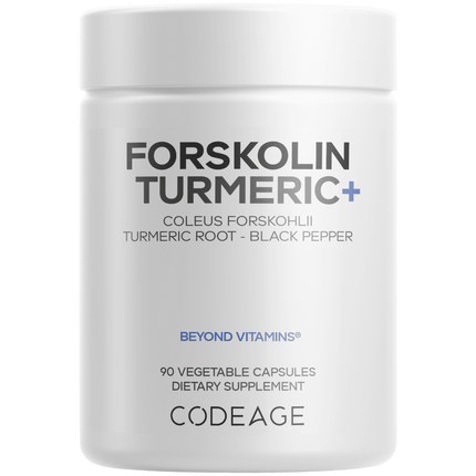 Forskolin Turmeric+, 90 Capsules