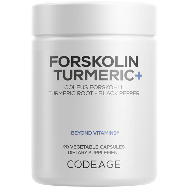 Forskolin Turmeric+, 90 Capsules