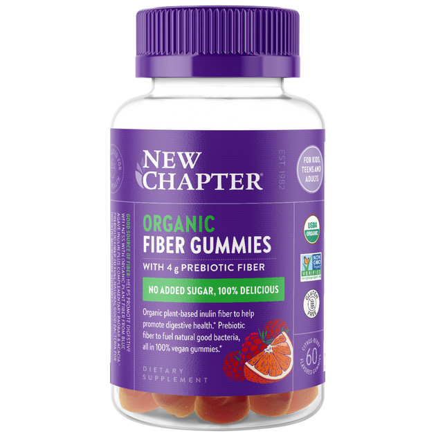 Organic Fiber Gummies, 60 gummies , Form_Gummies