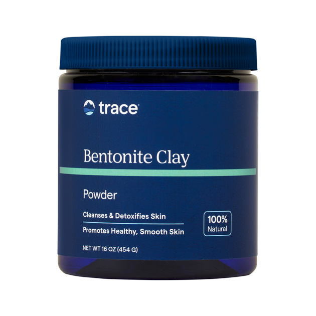 Bentonite Clay, 454 g Powder , Brand_Trace Minerals Form_Powder Size_454 g