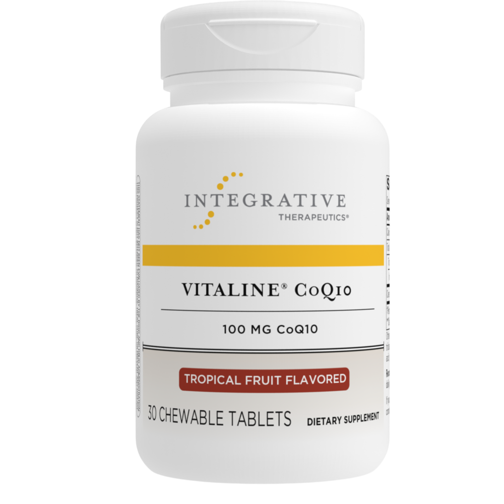 Vitaline® CoQ10 (100mg) Tropical, 30 Chewable Tablets