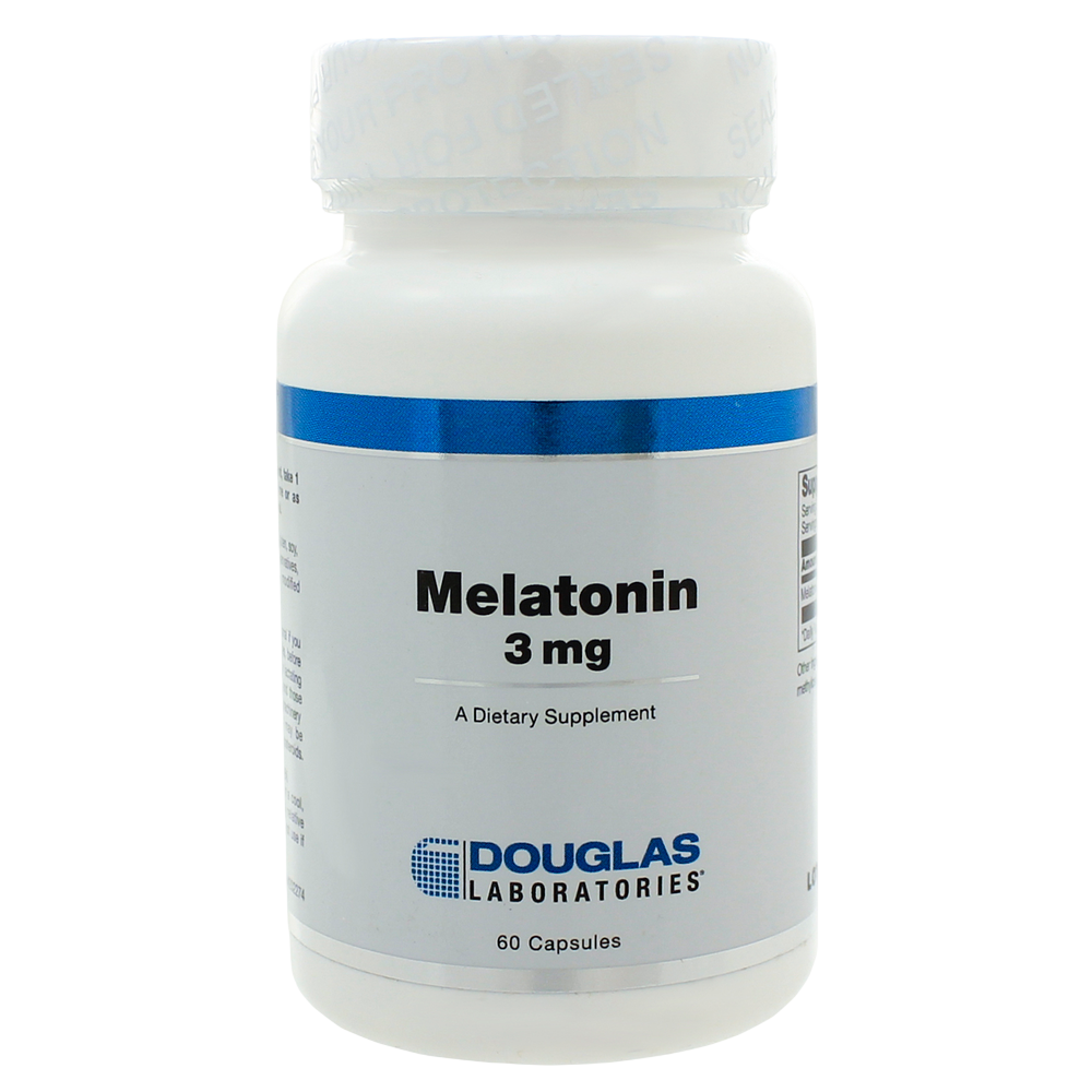 Douglas Laboratories Melatonin 3 mg, 60 Capsules