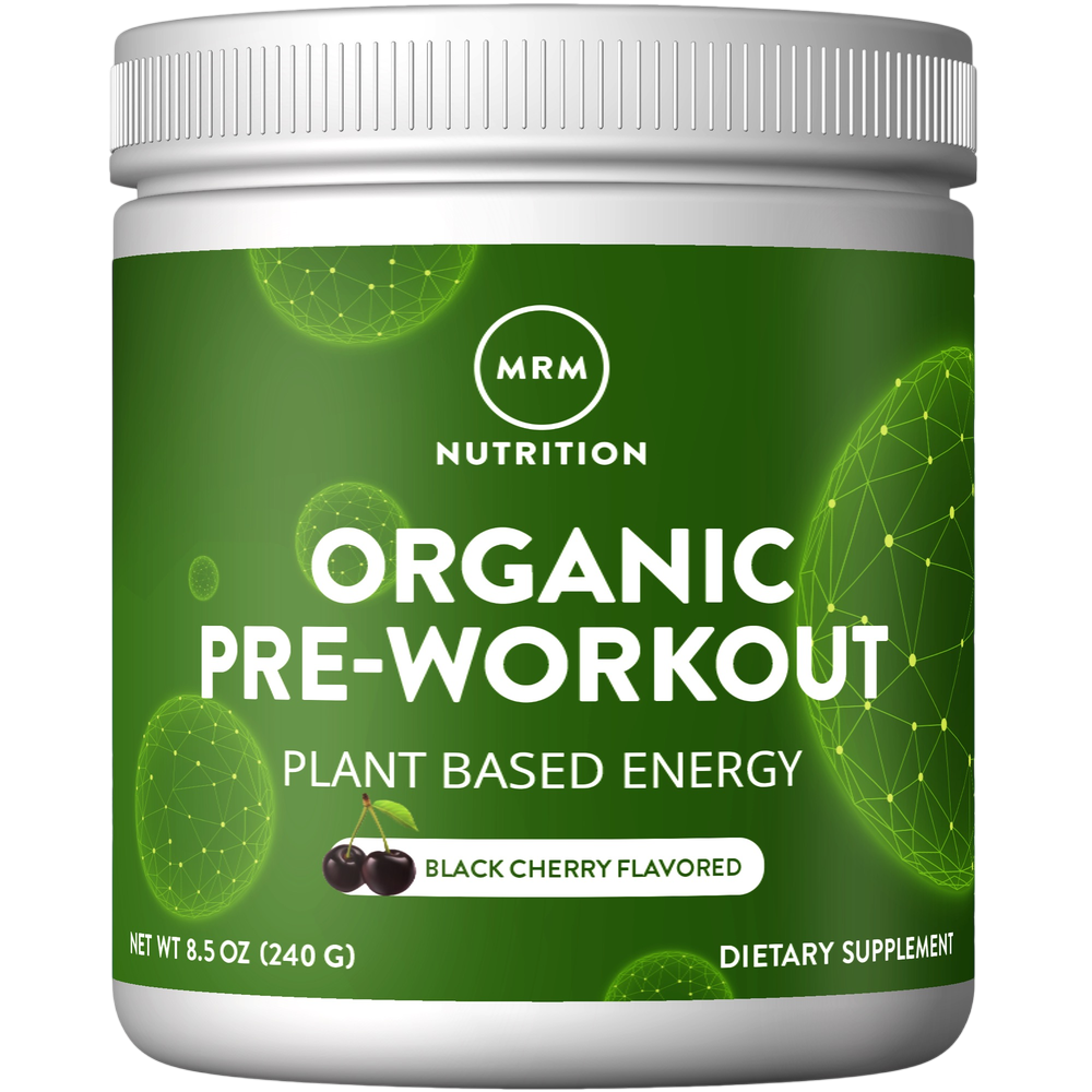 Organic Pre-Workout Black Cherry, 240 Grams