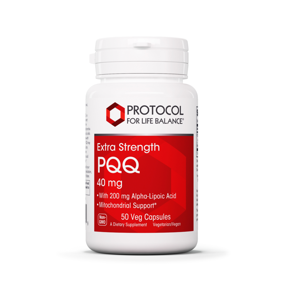 Extra Strength PQQ 40mg, 50 Capsules , Brand_Protocol for Life Balance capsules Form_Capsules Requires Consultation Size_50 Capsules