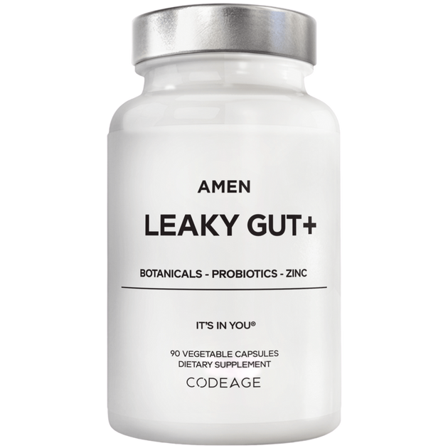 Amen Leaky Gut +, 90 capsules — front