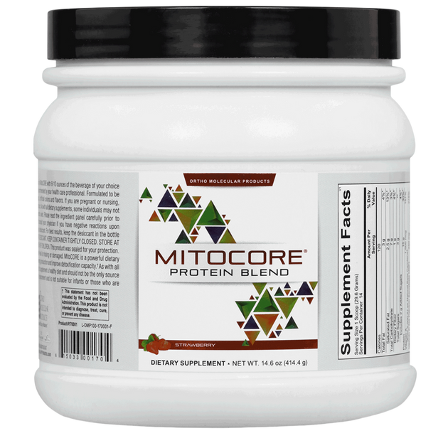 MitoCORE® Protein Blend Strawberry, 414.4 Grams