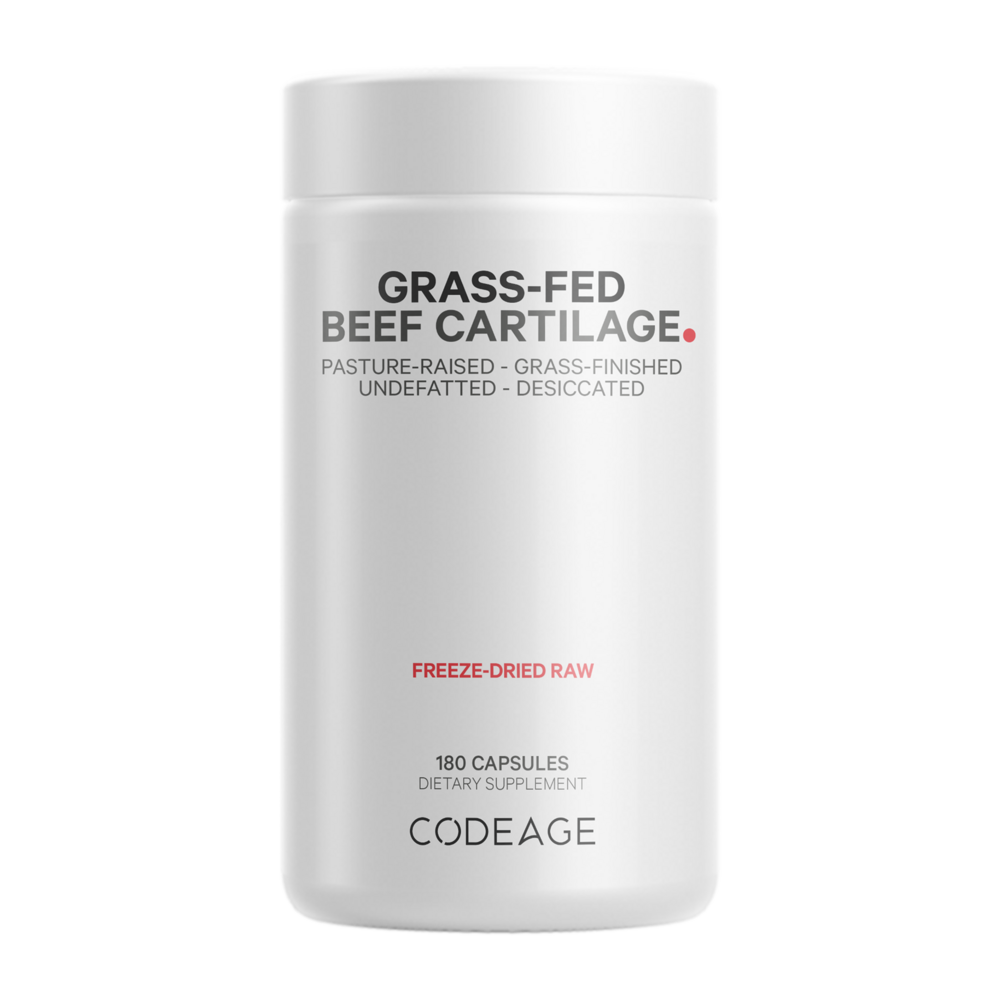Grass-Fed Beef Cartilage, 180 Capsules